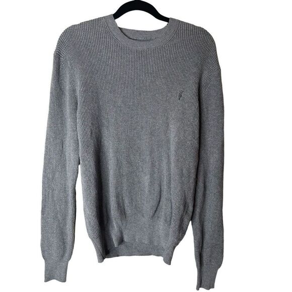 Allsaints Jumper Grey Men’s Crew Sweater Sz Small - Picture 1 of 6